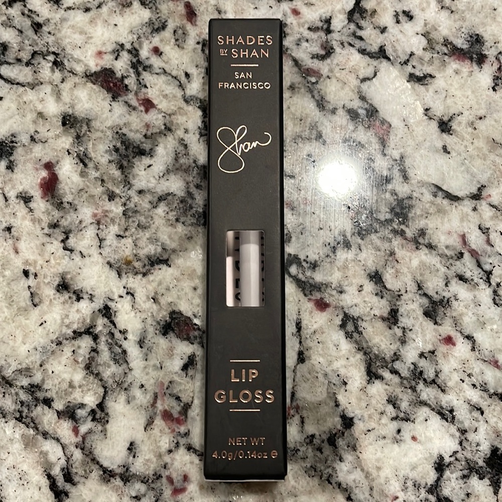 Shades by Shan clear lip gloss